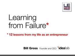 Learning from failures.