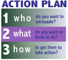 Marketing action plan.