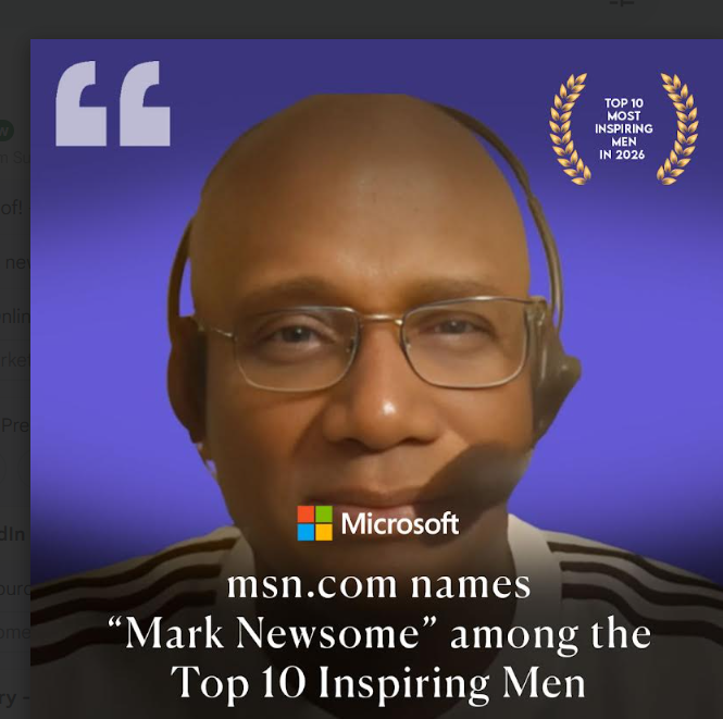 A headshot image of Mark Newsome Mr. Marketing.