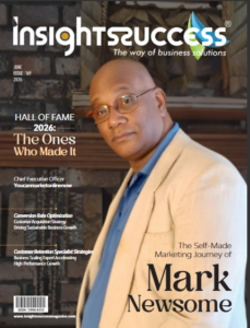 A header image of Mark Newsome (aka) Mr. Marketing. On the cover of the success insights magazine.