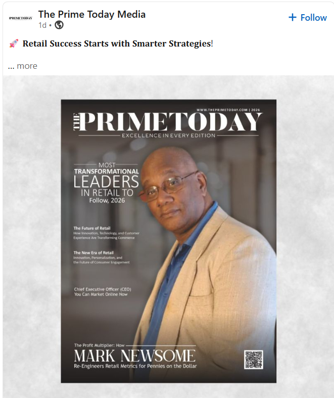 A screenshot image of Mark Newsome, aka Mr. Marketing