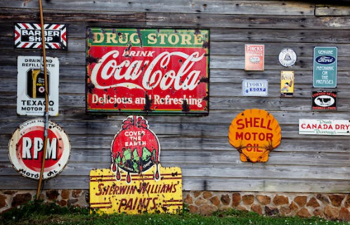 A screenshot image of different major brands logos